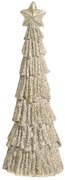 Trblietavý dekoračný vianočný stromček Tree Verte - Ø 6*17 cm