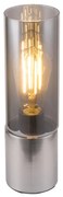 GLOBO 21000N - Stolná lampa ANNIKA 1xE27/25W/230V pr. 9 cm chróm