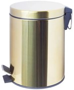 Kôš 3l oceľ zlatá