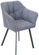 Stolička Nevada šedá