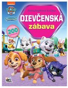 Veľká samolepková knižka Dievčenská zábava Paw Patrol
