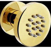 Mexen nástenná bočná tryska, zlatá - 79361-50