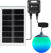 Aigostar-LED RGBW Sol luster MESH 20W/3,7V 4000 mAh 2700K-6500K IP65 priemer 15 cm