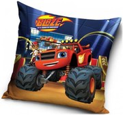 Vankúš Plamienok a štvorkolky - Monster Truck Blaze - 40 x 40 cm
