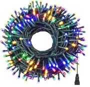 Vianočná LED reťaz v rôznych veľkostiach a farbách -s 480 ks LED farebná