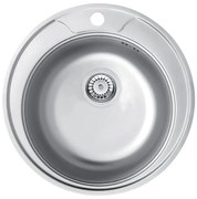 Deante ZHC_0813 - Kuchynský drez TWIST pr. 49 cm satén