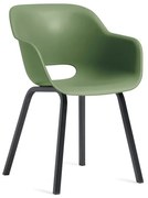 Zelené kovové/plastové záhradné stoličky v súprave 2 ks Noa Duo – Keter