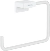 Hansgrohe AddStoris, kruh na uterák, matná biela, HAN-41754700