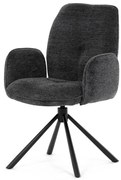 Autronic BONTEC Jedálenská stolička, čierna, látka, DCH-D1330 BK2 Farba: Čierna