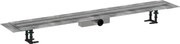 Hansgrohe RainDrain Compact ,úplná sada sprchového žľabu 1200 pre štandardnú inštaláciu, kartáčovaná nerezová oceľ, HAN-56184800