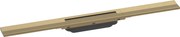 Hansgrohe RainDrain Flex, vrchná sada sprchového žľabu 700, skracovateľný, pre inštaláciu voľne na plochu, kartáčovaný bronz, HAN-56043140