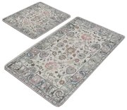 Sivé kúpeľňové predložky v súprave 2 ks 60x100 cm – Mila Home