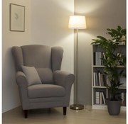 Brilagi - LED stojacia lampa CERIA 1xE27/40W/230V priemer 30 cm béžová/matný chróm