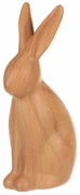 Polyresinová dekorácia Zajac, stredná figúrka, 8 x 5 x 16 cm