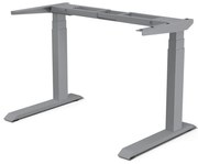 Liftor Magic, sivá výškovo nastaviteľný, elektricky polohovateľný stôl
