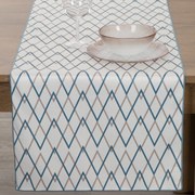 BEHÚŇ NA STÔL INES1 40X140 CM VZOROVANÝ