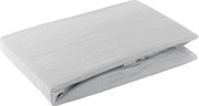 JERSEY PRESTIERADLO 220X240 CM, VÝŠKA 30 CM SIVÉ