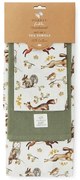 Bavlnené utierky v súprave 3 ks 45x65 cm Forest Fable – Cooksmart ®
