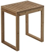 Gedy Gedy, HIMALAYA kúpeľňová stolička, 39,5x44,3x29,5cm, bambus, 3072