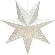 V striebornej farbe vianočná svetelná dekorácia ø 45 cm Solvalla – Markslöjd