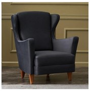 Ušiakové kreslo NUPI antracit