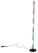 Stolná lampa Neon čierna vrátane stmievateľnej RGB LED - Tijs