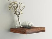 Polica na stenu Shelvy 23,5 cm, vintage optika dreva%