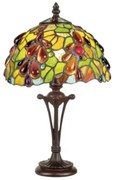 Lampa tiffany stolová WINE Ø20*38