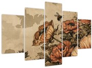 Obraz - Včelia lúka II. (150x105 cm)