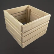 AMADEA Dřevěný designový obal na květináč, 33,6x33,6x28cm