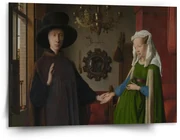 Sablio Obraz Svadba manželov - Jan van Eyck - 150x110 cm