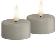 DeluxeHomeart Čajová LED sviečka Sand – sada 2 ks
