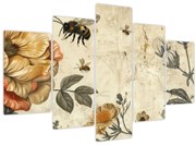 Obraz - Včelia lúka (150x105 cm)