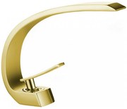 Mexen Lupus umývadlová batéria, zlatá, 746200-50