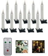 Sviečky LED 3D 10 ks HD-500