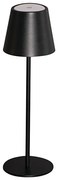 Kanlux 36321 - LED Stmievateľná stolná lampa INITA LED/1,2W/1800 mAh IP54 čierna