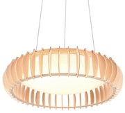 Škandinávske závesné svietidlo béžové vrátane LED - Monte