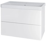 Mereo Mereo, Siena, kúpeľňová skrinka s keramickým umývadlom 81 cm, MER-CN411