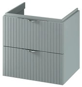 Cersanit S1015-015 - Závesná kúpeľňová skrinka pod umývadlo TIRSO 60x45 cm mintová