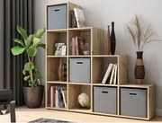 Regál s 10 priehradkami Felicia, dub artisan%