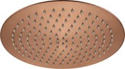 Rea Rea, okrúhla dažďová sprchová hlavica, JS-P014BRG, 30cm, medená matná, REA-P8605