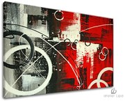 Autorská reprodukcia na plátne ABSTRAKT XOBDO058D1