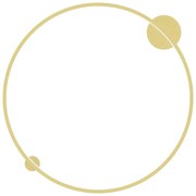 Nástenné LED svietidlo Saturno2, 1x LED 25w, 4000k, g