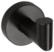 Sapho Sapho, X-ROUND BLACK háčik, čierna matná, XR208B