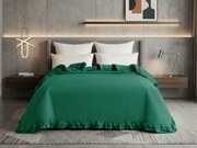 Prehoz na posteľ MONTEGO, zelený Rozmer: 170 x 210 cm