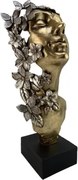 Dekorácia busta Hlava ženy, 40 cm%
