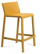 TRILL STOOL MINI záhradná barová stolička bez podrúčok senape
