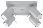 Sollux SL.0452 - Stropné bodové svietidlo RING 4xGU10/10W/230V