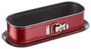 Tefal - Rozkladacia forma na biskupský chlebíček DELIBAKE 30x11 cm červená