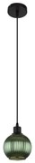 Globo 15638G - Luster na lanku ZUMBA 1xE27/25W/230V pr. 15 cm zelená